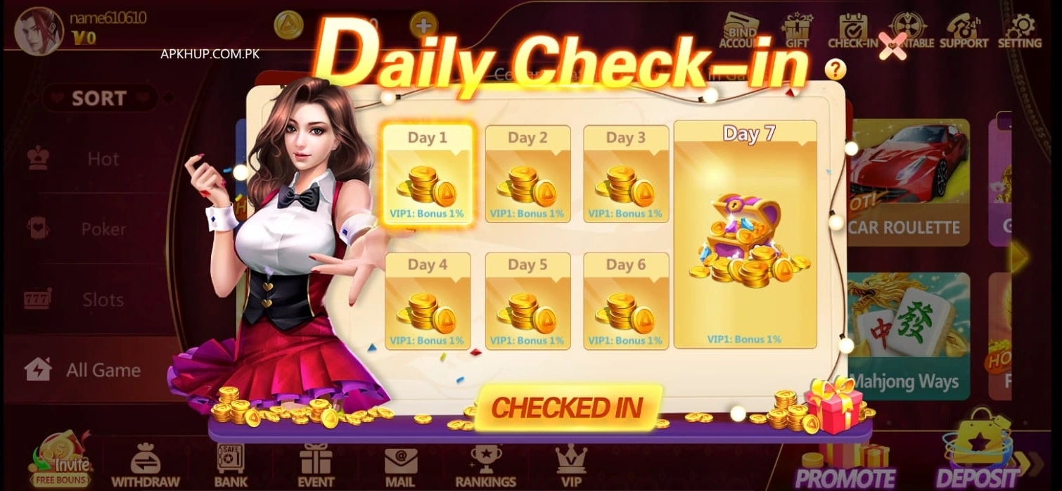 Geely Slots game rewards