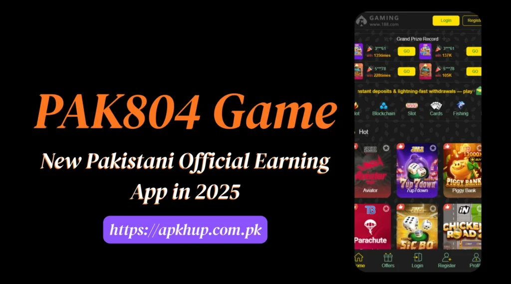 PAK804 Game interface screenshot